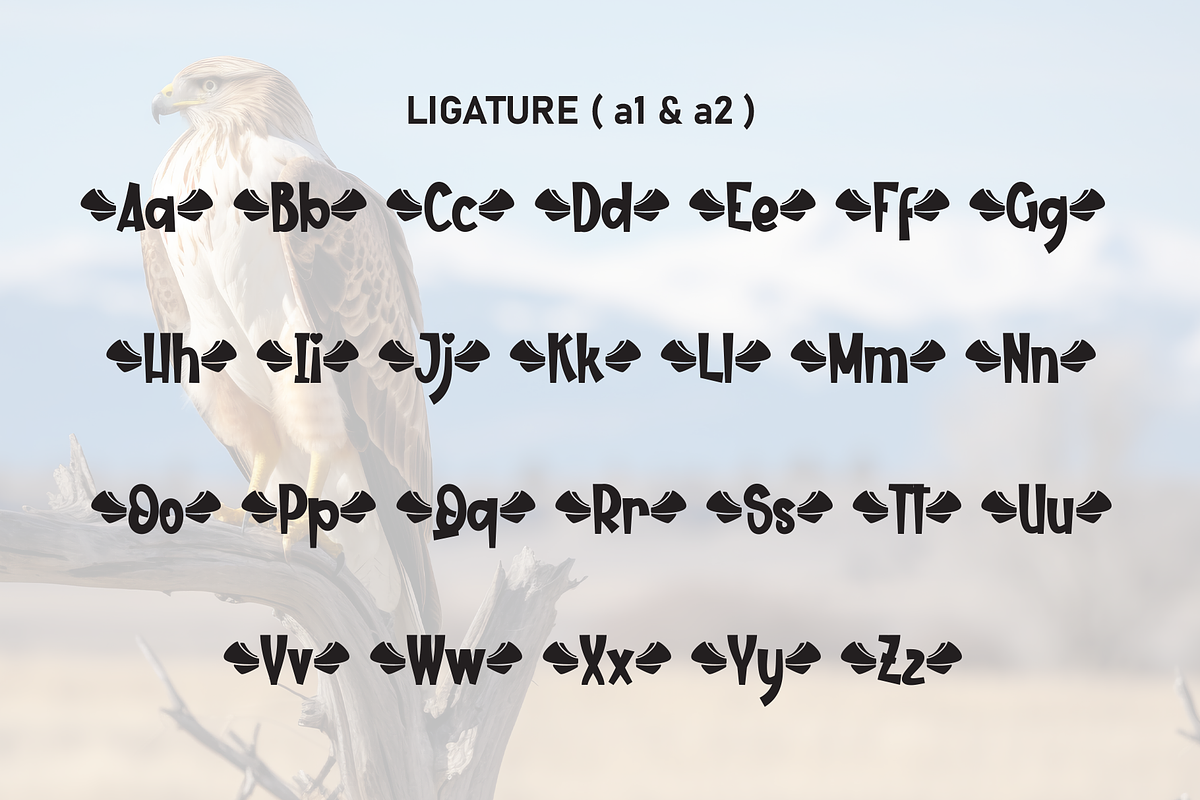 Eagle Highland | Script Font, a Script Font by Scratchones (Photo 8 of 9)