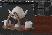 Teapot warmer set, a 3D by NojskaAksjon (Thumbnail 12 of 12)