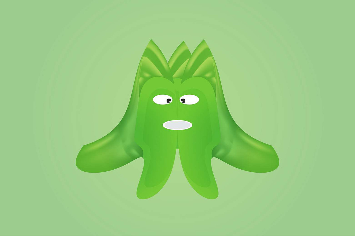 green organic bacteria illustration, an Animal Illustration by NJ Himel (Photo 1 of 3)