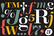 DT Augustina Serif Display, a Serif Font by Deveze Type Foundry (Thumbnail 4 of 12)