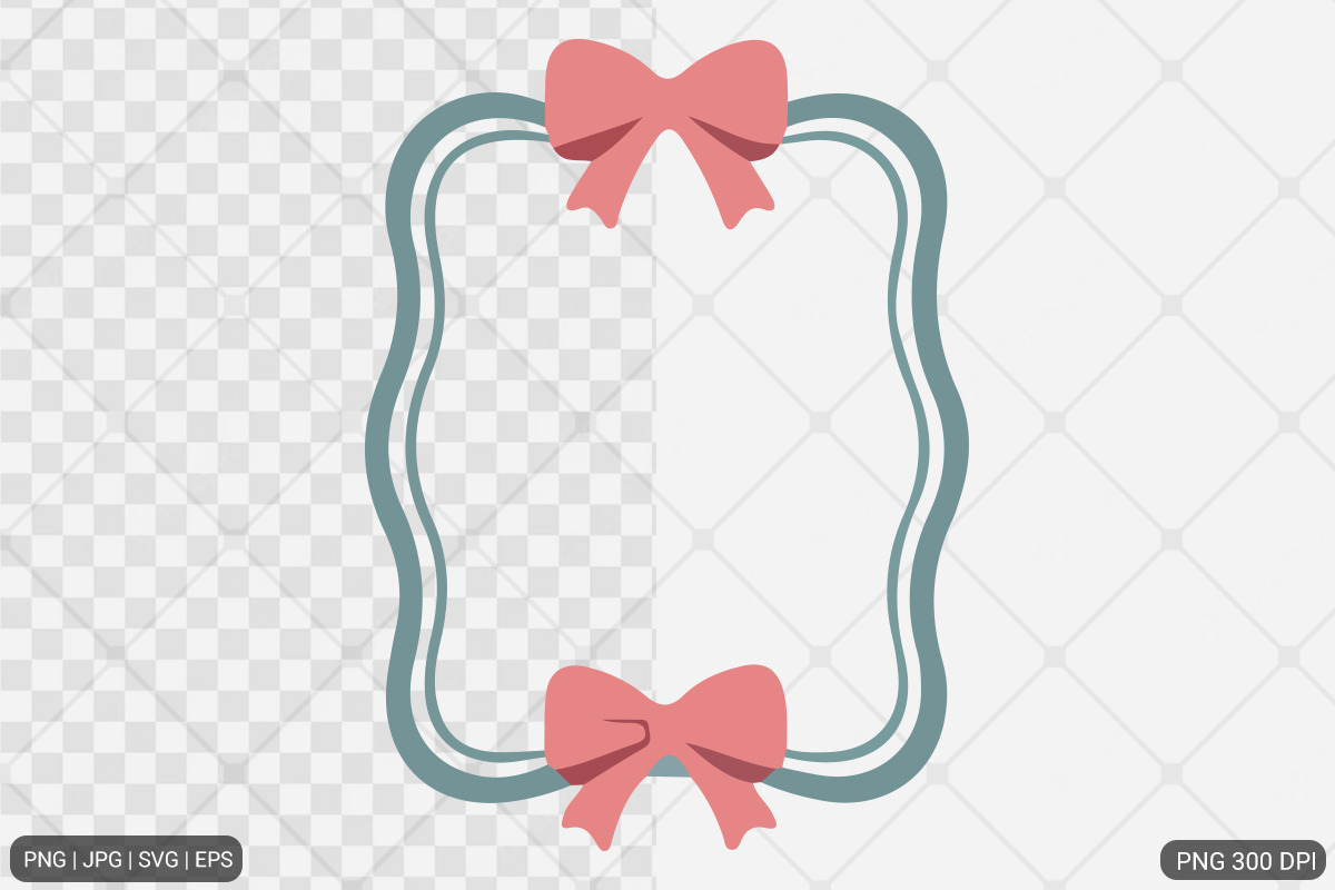 Coquette Frame Clipart Bundle, an Illustration by Actual Pixel (Photo 10 of 26)