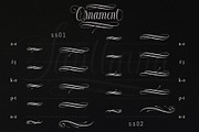 Santhana Calligraphy, a Script Font by Rochart (Thumbnail 4 of 12)