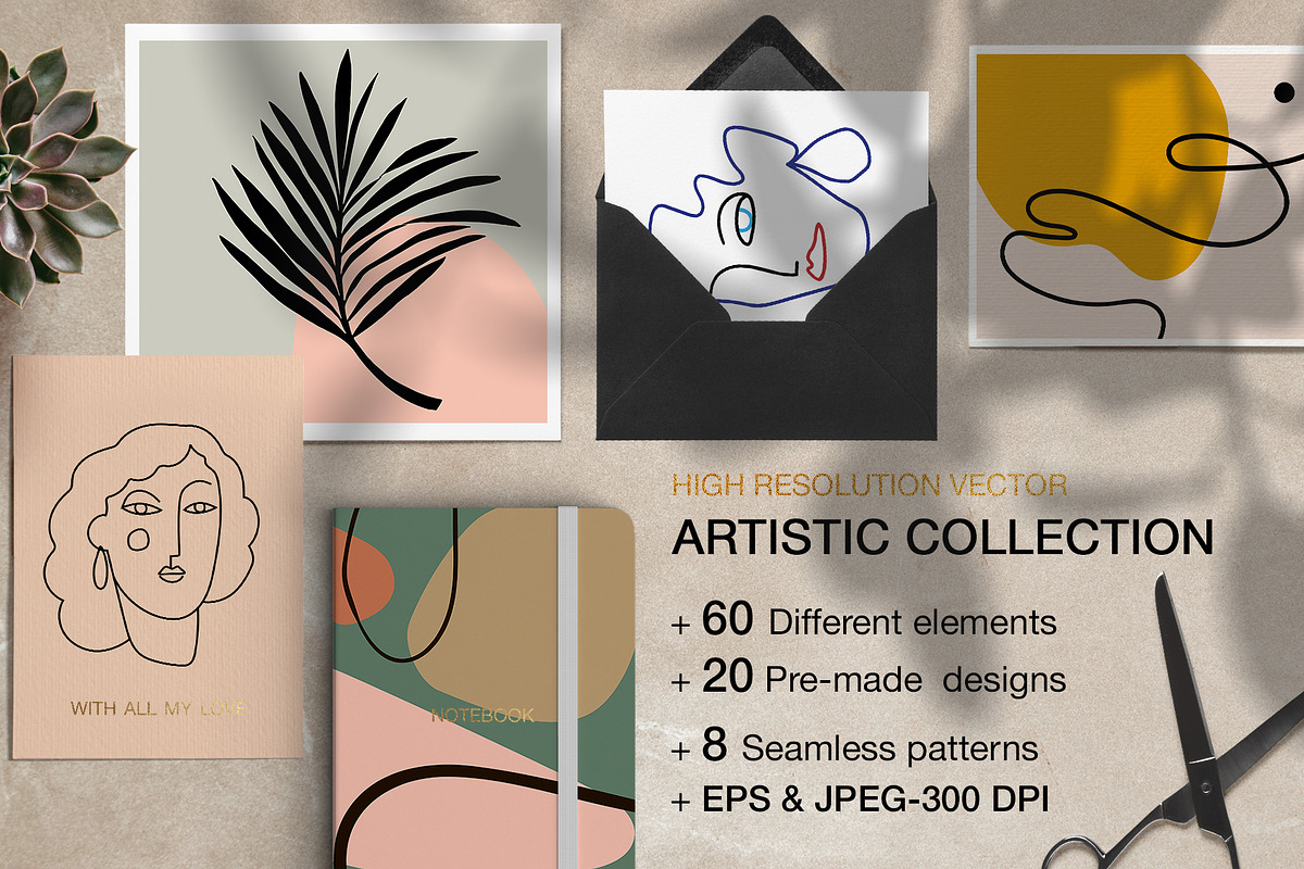 Artistic set, an Object Graphic by Mii Lab (Photo 1 of 13)
