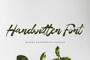 Skaner Bold, a Script Font by pineungtype (Thumbnail 5 of 6)