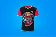 Men T-shirt Mockup, a Shirt Mockup by rogeriomarcos (Thumbnail 6 of 12)