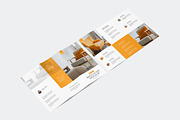 Trifold Brochure Flyer Mockup, an Advertising Mockup by Rizky Audymas (Thumbnail 4 of 8)
