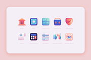 3D Fintech Icon Collection, an Outline Icon by Polar Vectors (Thumbnail 7 of 14)