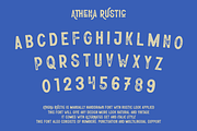 Athena Rustic | Handdrawn Rustic, a Sans Serif Font by Tigadestd Type (Thumbnail 2 of 7)
