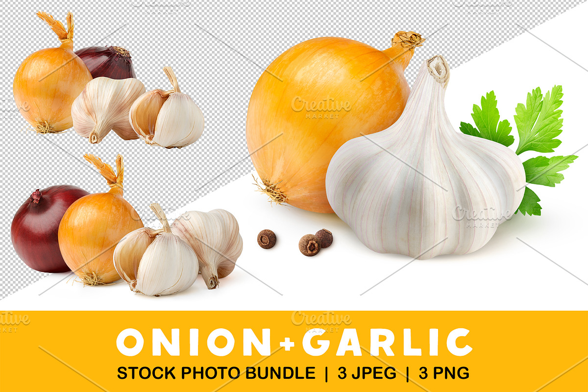 Onion and garlic
