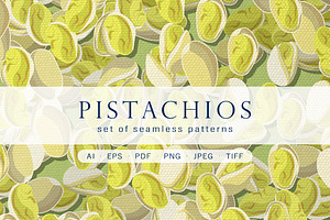 Pistachios - Set of patterns
