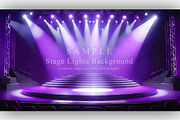 15 Stage Lights Background, a Background Graphic by NOMO DESIGN (Thumbnail 15 of 16)