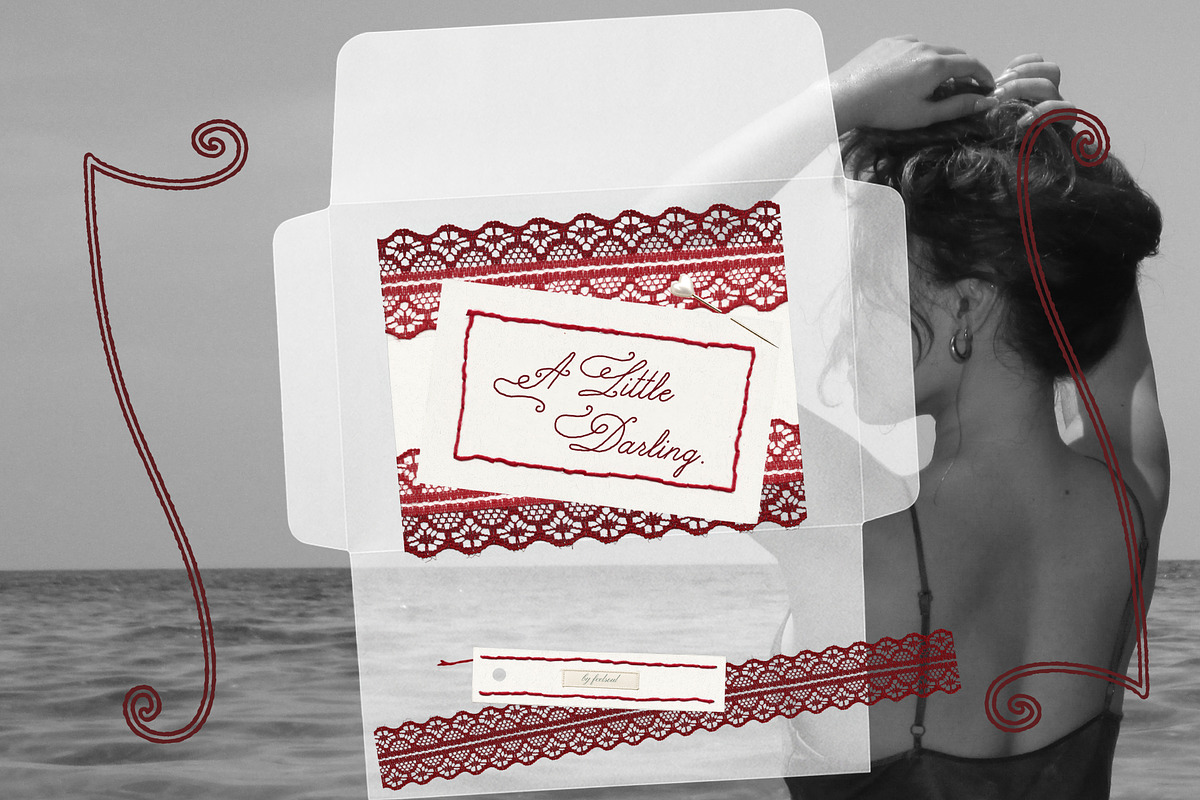 Delicate Mischief Coquette Collage, an Object Graphic by Feelsoul (Photo 8 of 10)