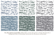 Alaska Illustrated Pattern, a Pattern Graphic by Hughes Studio (Thumbnail 2 of 9)
