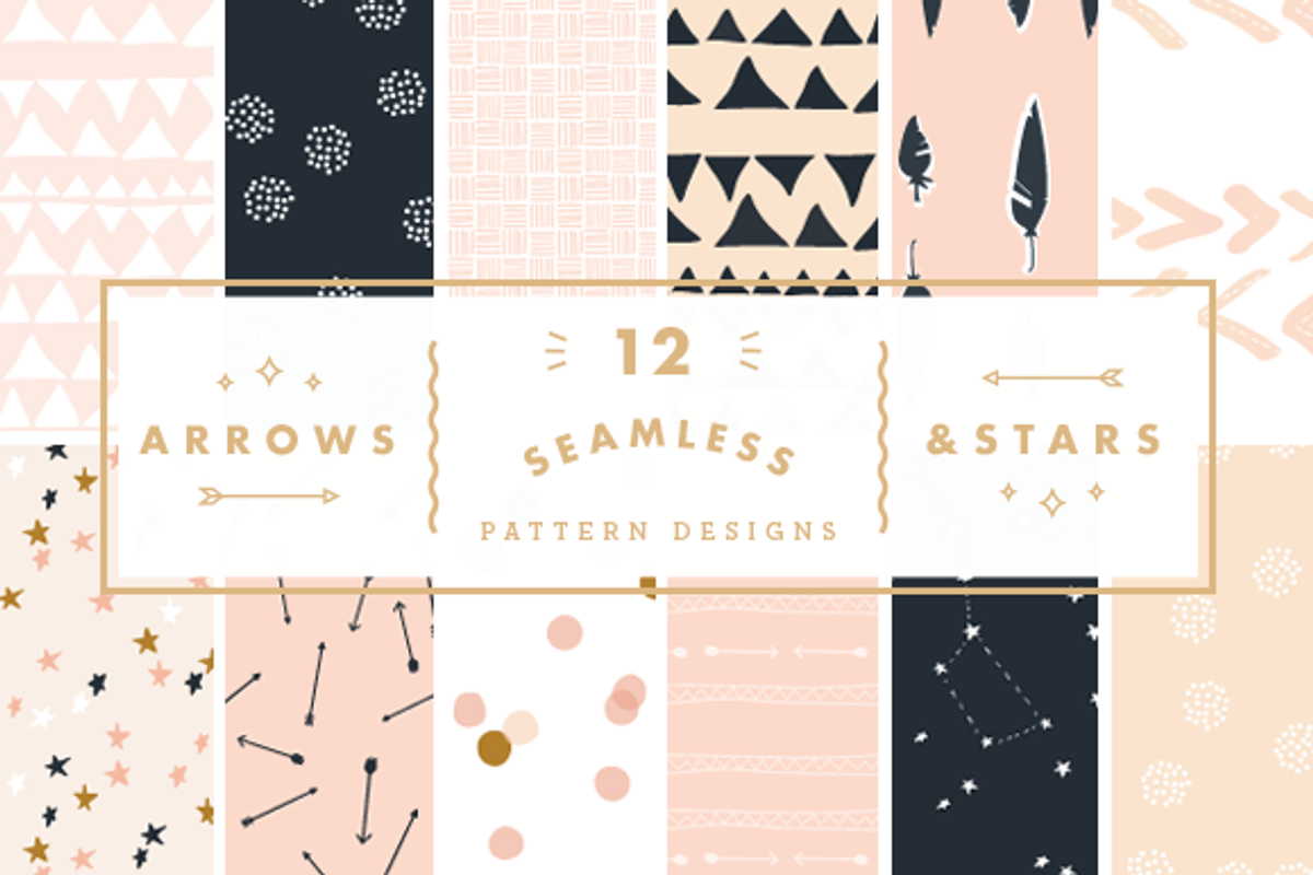 Arrows & Stars - Patterns