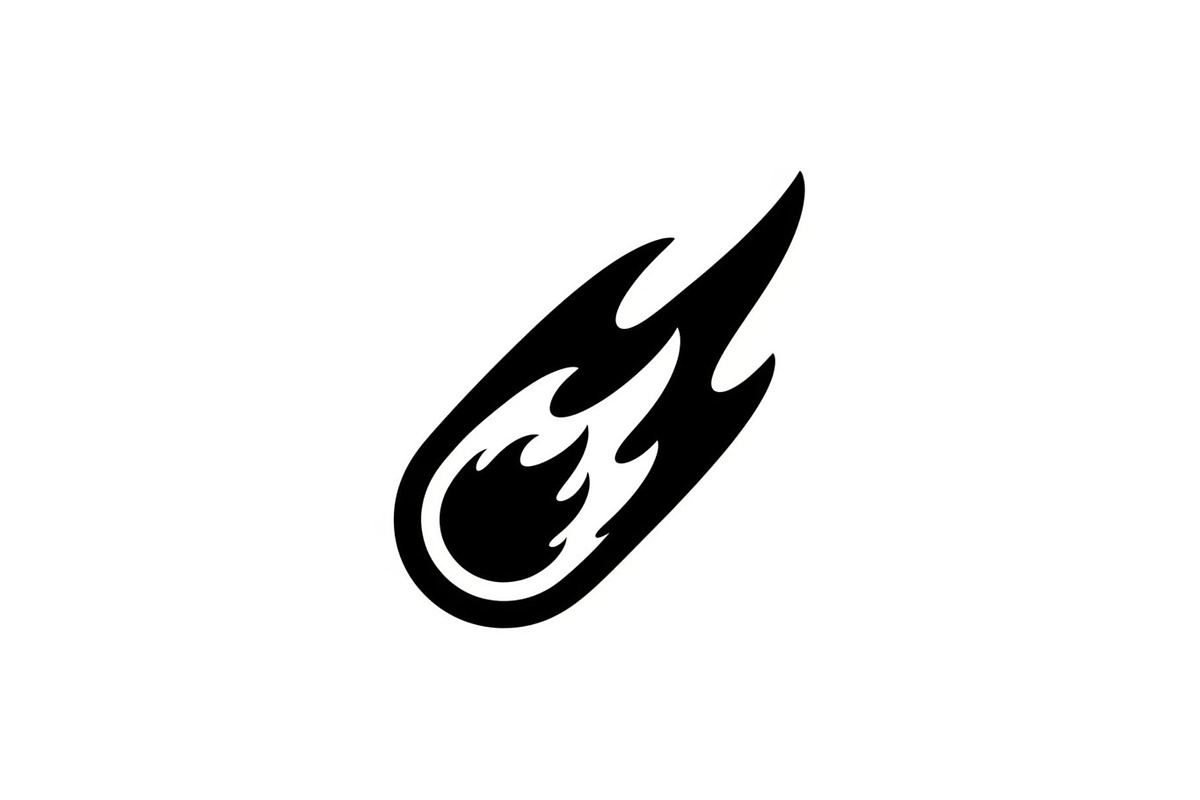 Fire Meteor Comet Silhouette Bundle, an Illustration by Designs_River (Photo 9 of 51)