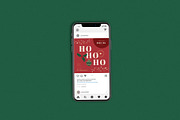Christmas Hohoho Square, a Flyer Template by Me55enjah Design (Thumbnail 3 of 3)