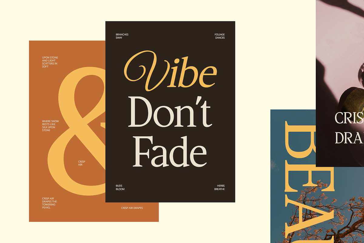 CS Majora – Contemporary Font, a Serif Font by Craft Supply Co. (Photo 3 of 8)
