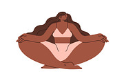 Naked body positive women set, a Person Illustration by Good Studio (Thumbnail 5 of 8)