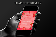 Strawberry First Birthday Invitation, an Invitation Template by InvitingStorys (Thumbnail 6 of 10)