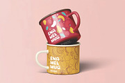 Enamel Mug Mockup, a Cups & Container Mockup by DesignRushMarket (Thumbnail 10 of 13)