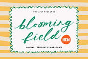 Blooming Field Handwritten Script, a Handwritten Font by Haps Space (Thumbnail 6 of 10)