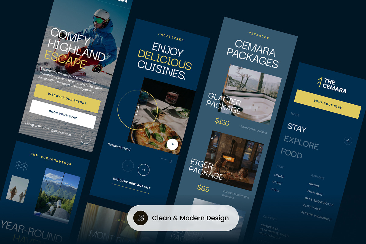 Hotel & Resort Mobile App, a Websites & App Template by SLAB! Design (Photo 3 of 3)