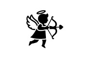 Cupid Angel Valentine Vector Bundle, an Illustration by jahid234 (Thumbnail 8 of 47)