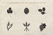 Beer, Wine & Liquor Icons, an Icon by BirDIY Design (Thumbnail 3 of 10)