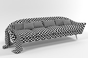 Sofa by Ico Parisi, a Furniture 3D Model by inDahouze (Thumbnail 6 of 8)