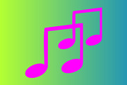 Music icon design template, a Solid Icon by Sumberpangan (Thumbnail 3 of 3)