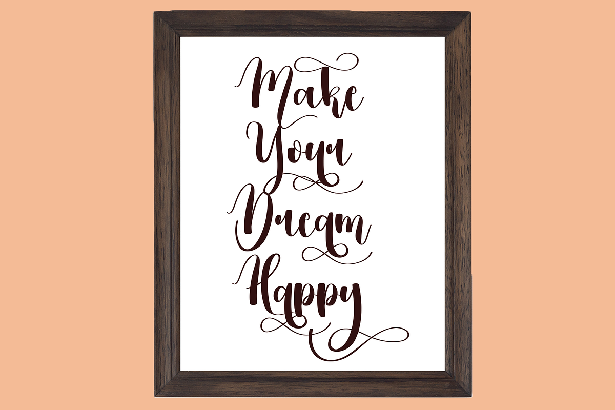 Pumpkin | Script font, a Script Font by Scratchones (Photo 4 of 8)