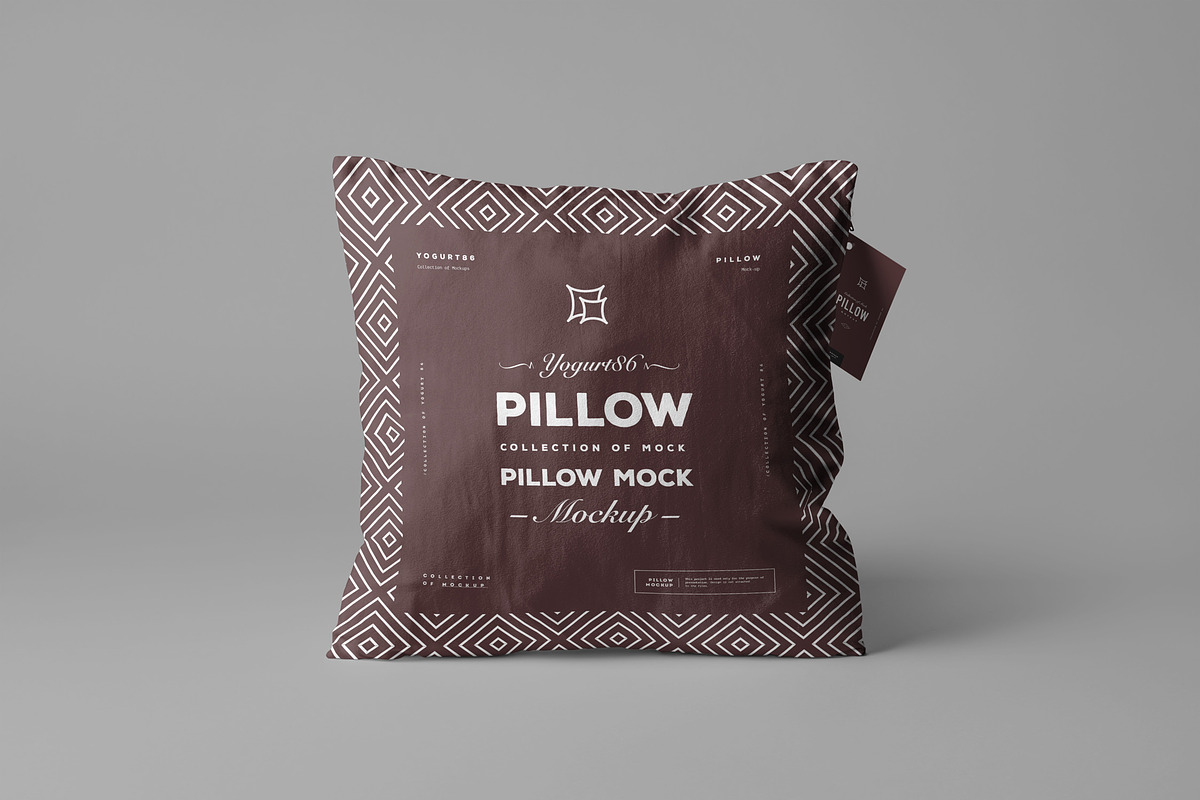 Pillow Mock-up, a Household Mockup by Yogurt86 (Photo 23 of 27)