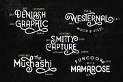 Mirandah | Monoline Font Family, a Sans Serif Font by Arterfak Project (Thumbnail 9 of 11)
