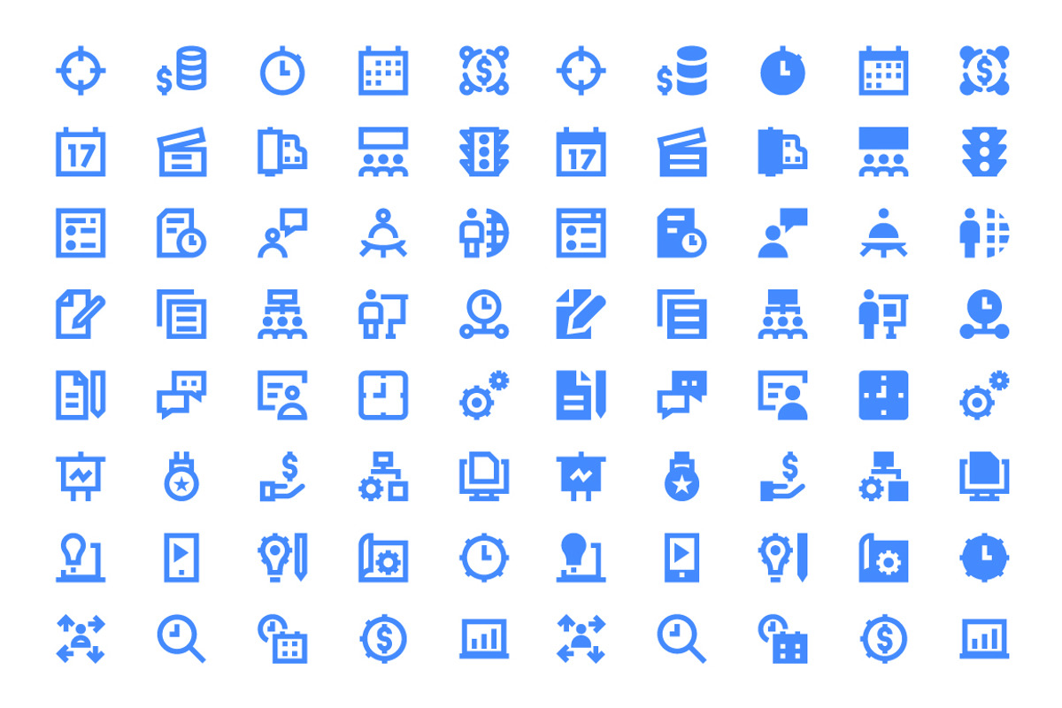 240 Project Management Material Icon, a Solid Icon by Creative Stall (Photo 5 of 5)