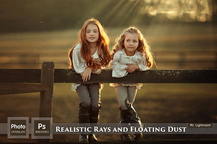 158 Realistic Rays and Floating Dust, a Brushes & More by HappyNews