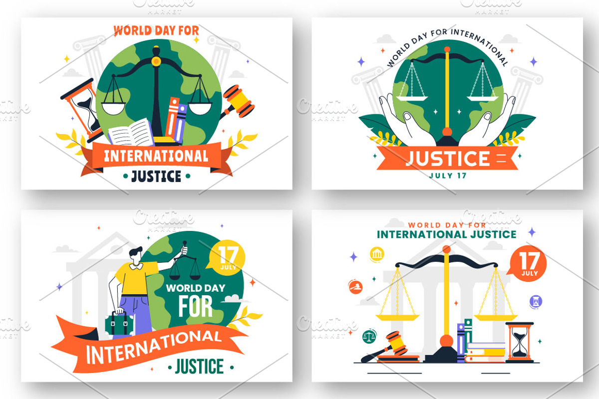 10 Day for International Justice, a Person Illustration by denayunebgt (Photo 3 of 4)