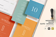 Wedding Invite Suite - Minimal, an Invitation Template by Azka Creative (Thumbnail 1 of 4)