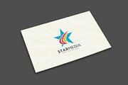 abstract star logo design, a Branding & Logo Template by vexper (Thumbnail 3 of 4)