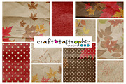 Just Falling Paper Pack, a Pattern Graphic by Craftastrophic-Stuff (Thumbnail 1 of 2)