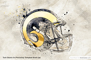 Tech Sketch Art Photoshop Mock-ups, an Action Add-On by SlideSalad (Thumbnail 2 of 27)