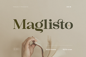 Maglisto - Modern Serif Display