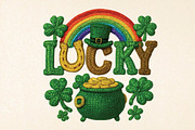 Lucky Mom St. Patricks Day PNG, an Illustration by DreamPrint404 (Thumbnail 1 of 6)