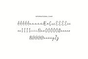 Coastline Calligraphy Signature Font, a Handwritten Font by UICreative (Thumbnail 7 of 13)