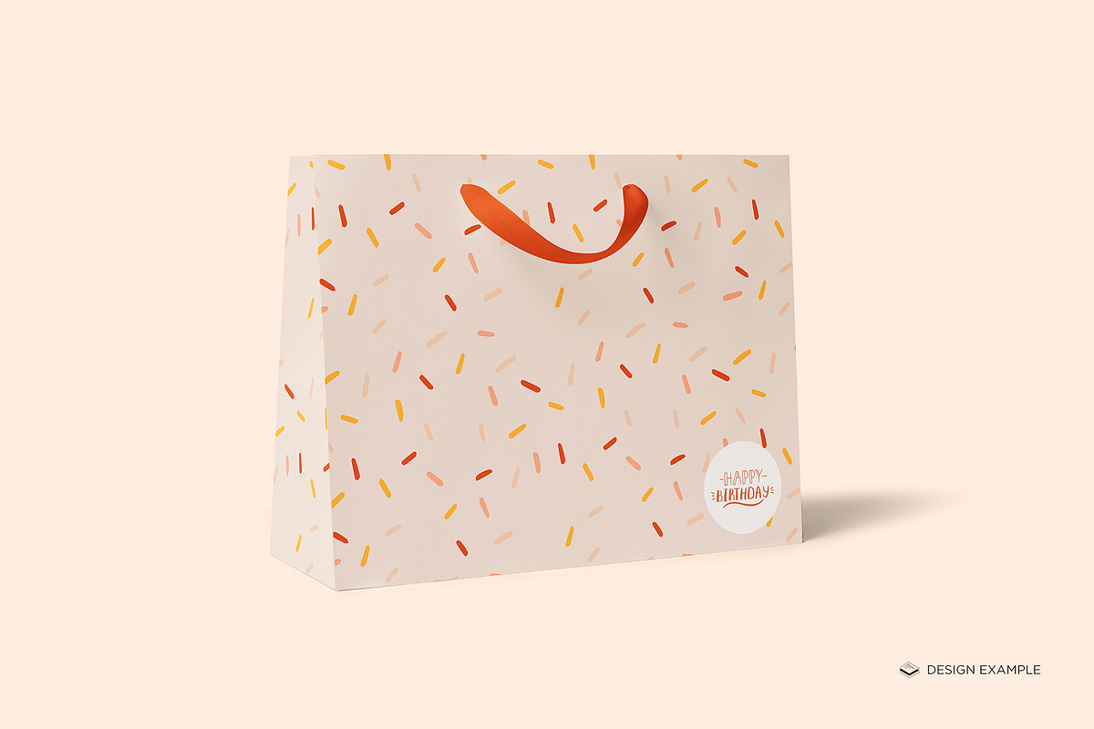 Vogue Size Gift Bag Mock-up, a Print Template by Branda Keeps (Photo 9 of 17)