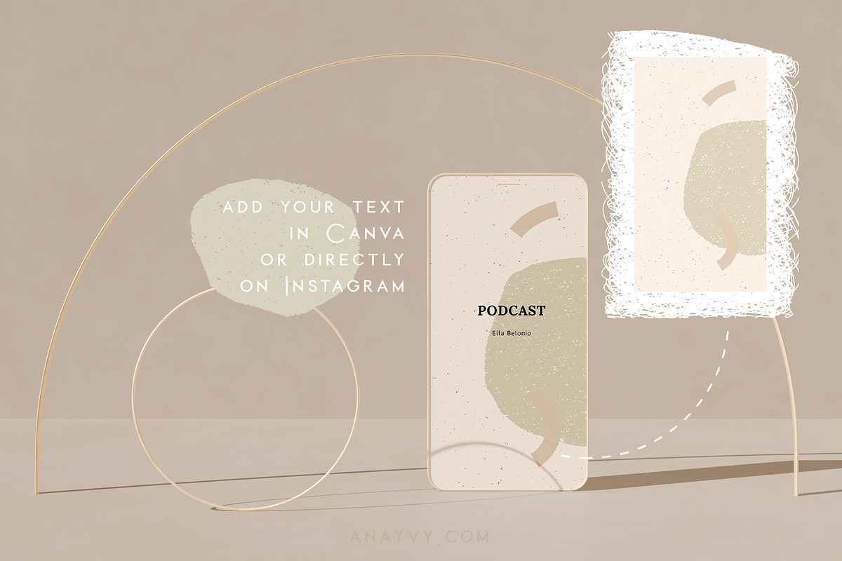 Animated Abstract Instagram Story, a Social Media Template by ana & yvy (Photo 2 of 12)