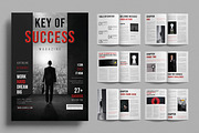 Business Magazine Template, a Magazine Template by ContestDesign (Thumbnail 1 of 3)