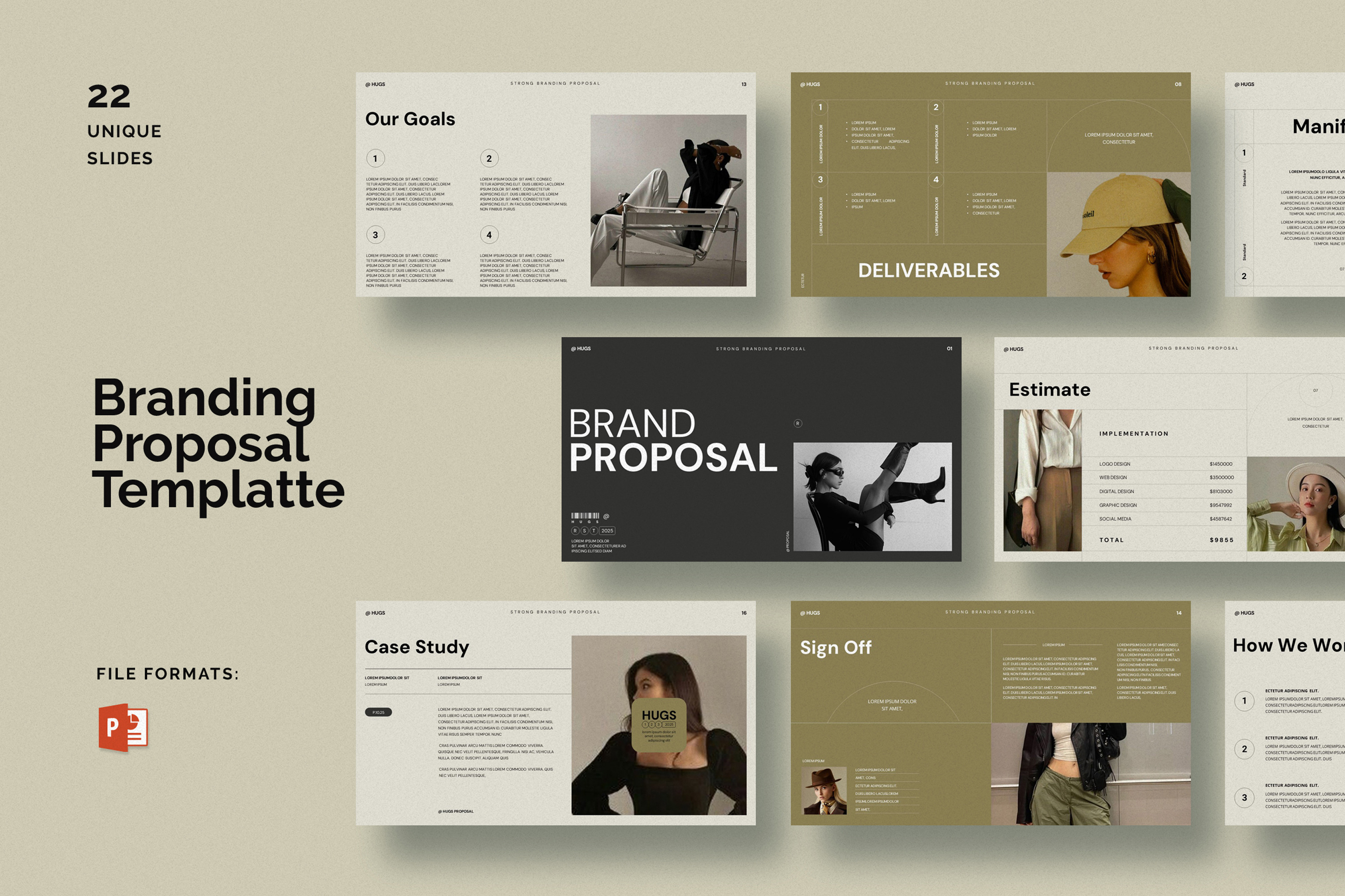 Brand Proposal Presentation Template, a Presentation Template by Dream-Lab