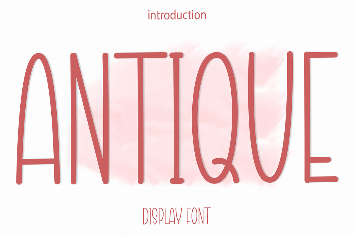 Antique, a Sans Serif Font by InermediaSTUDIO (Photo 1 of 7)