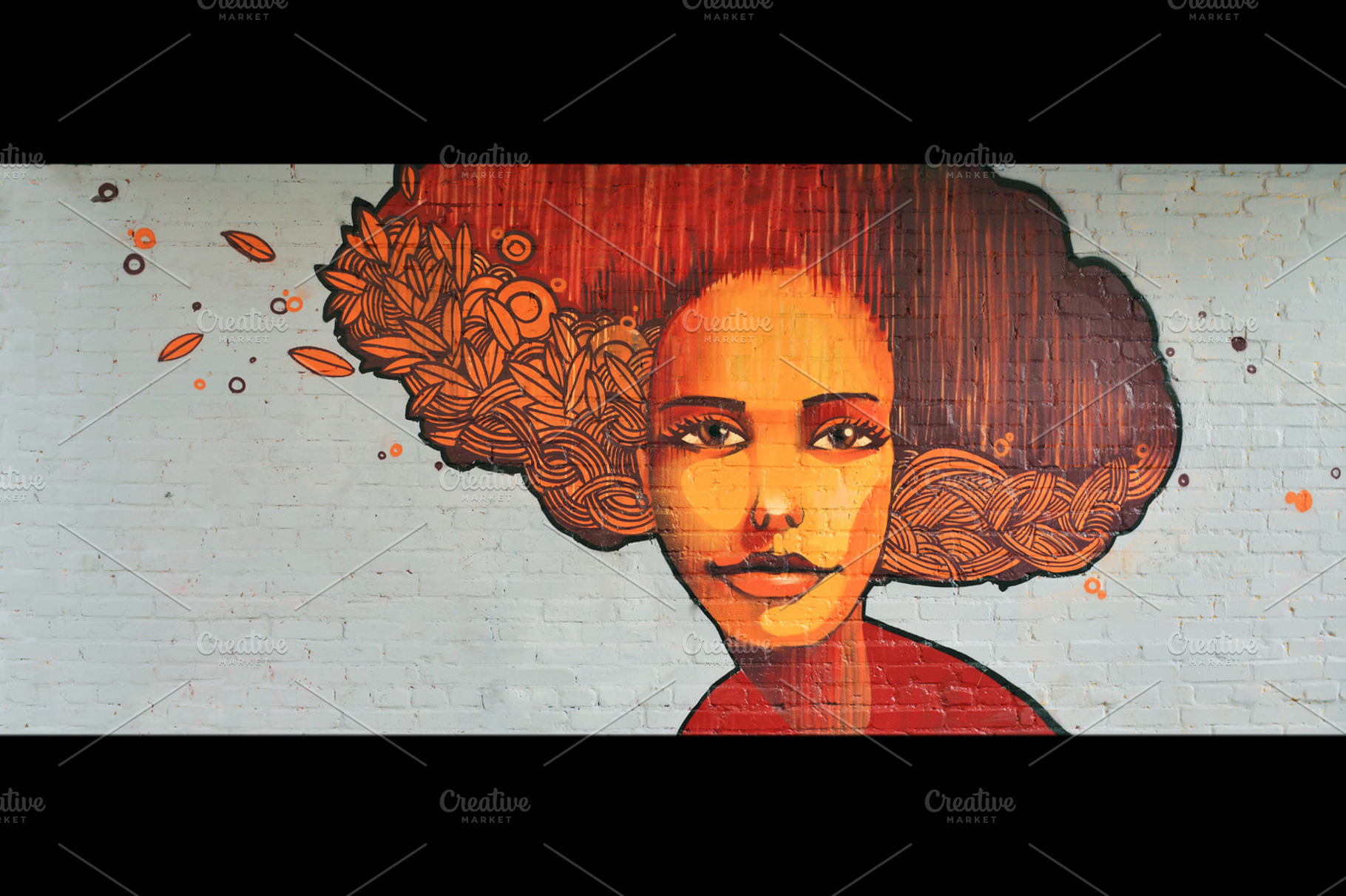 Street ART Autumn Girl Artwork, an Arts & Entertainment Photo by Pro.Motion