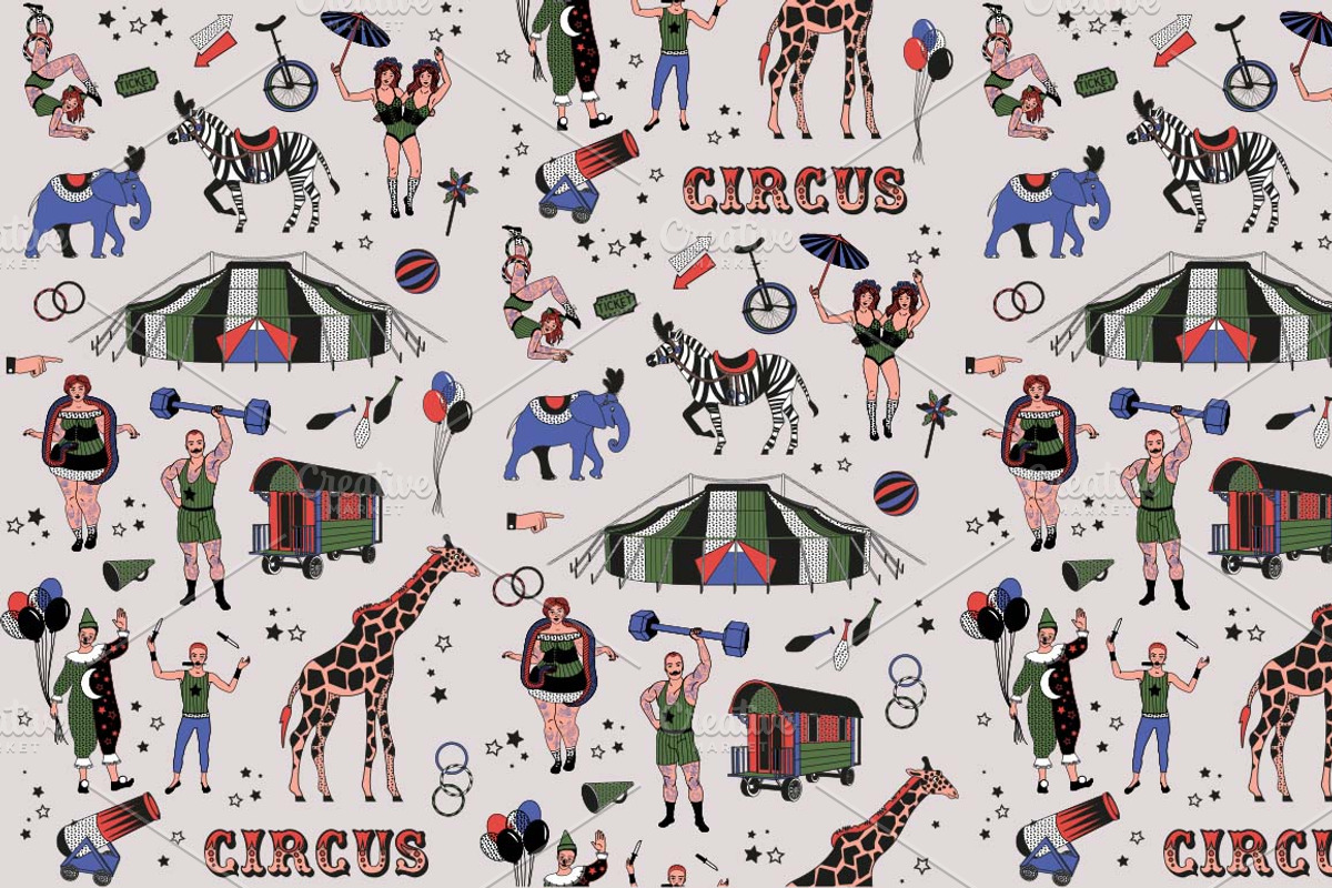 Circus Collection, an Illustration by Moloko88 (Photo 5 of 5)